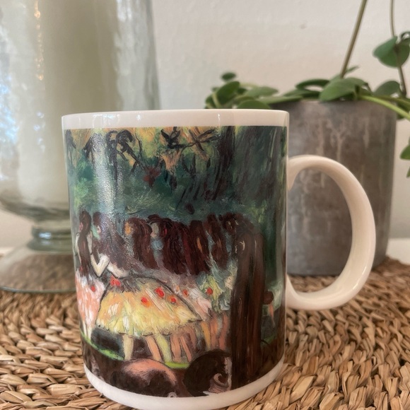 Charleur Coffee Tea Mug Joy Dabby Ballerinas Impressionists 16 Oz. Ballet - Picture 1 of 7